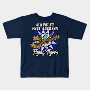 Flying Tigers Bomber // Vintage AVG Kids T-Shirt